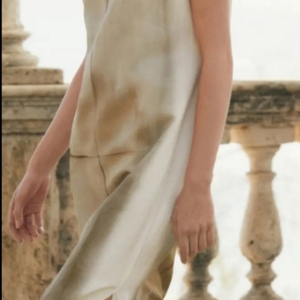 New Massimo Linen Blend Dress - Picture 4 of 7